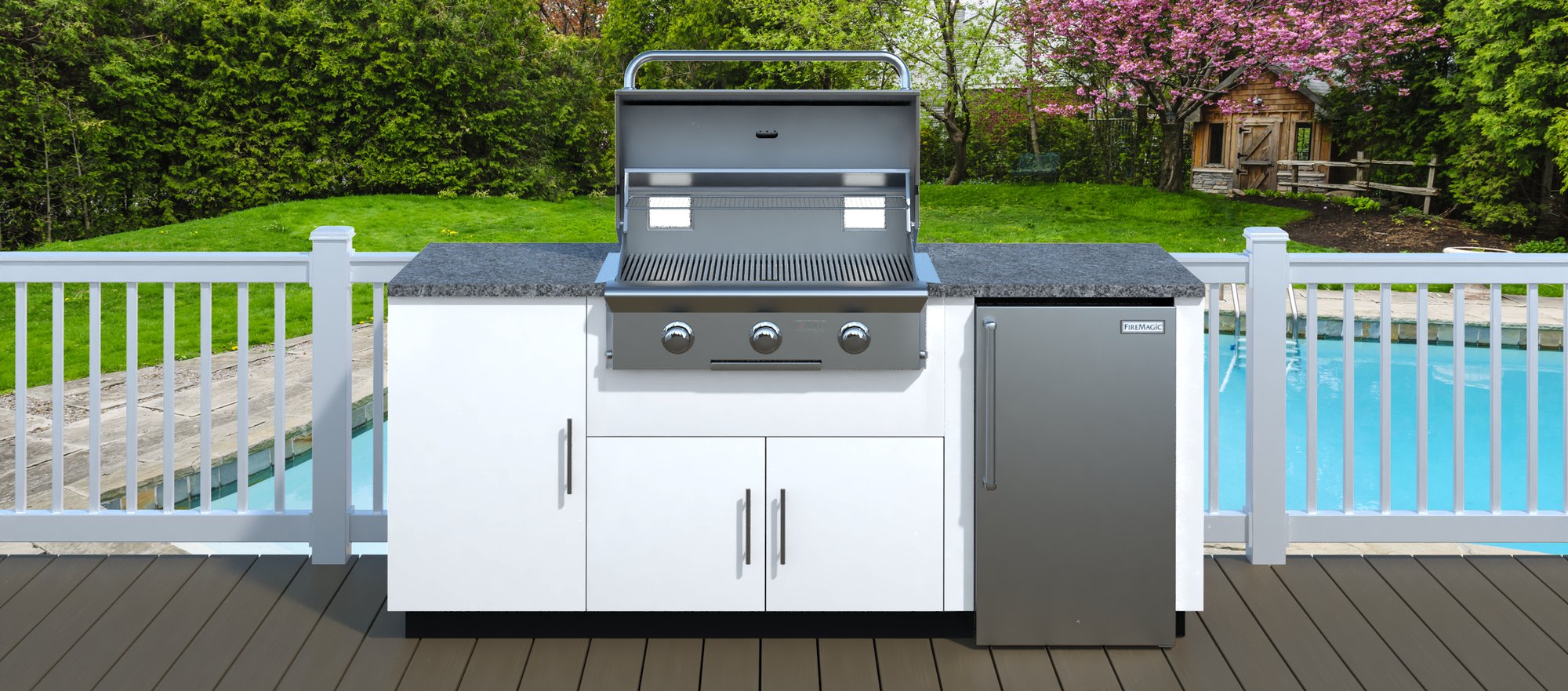 Turin Outdoor Kitchen Island